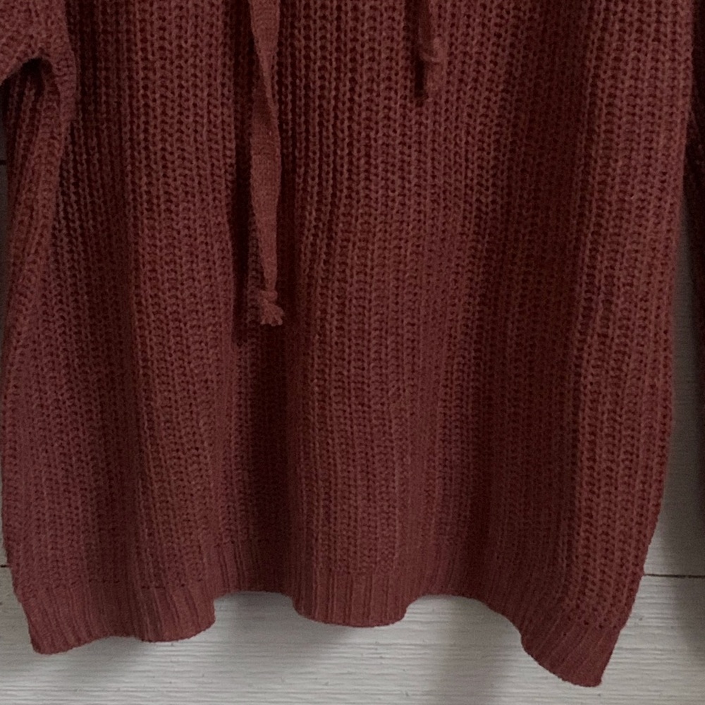 Pinklicious Sweater. Size S. Color-Rust - Picture 3 of 10